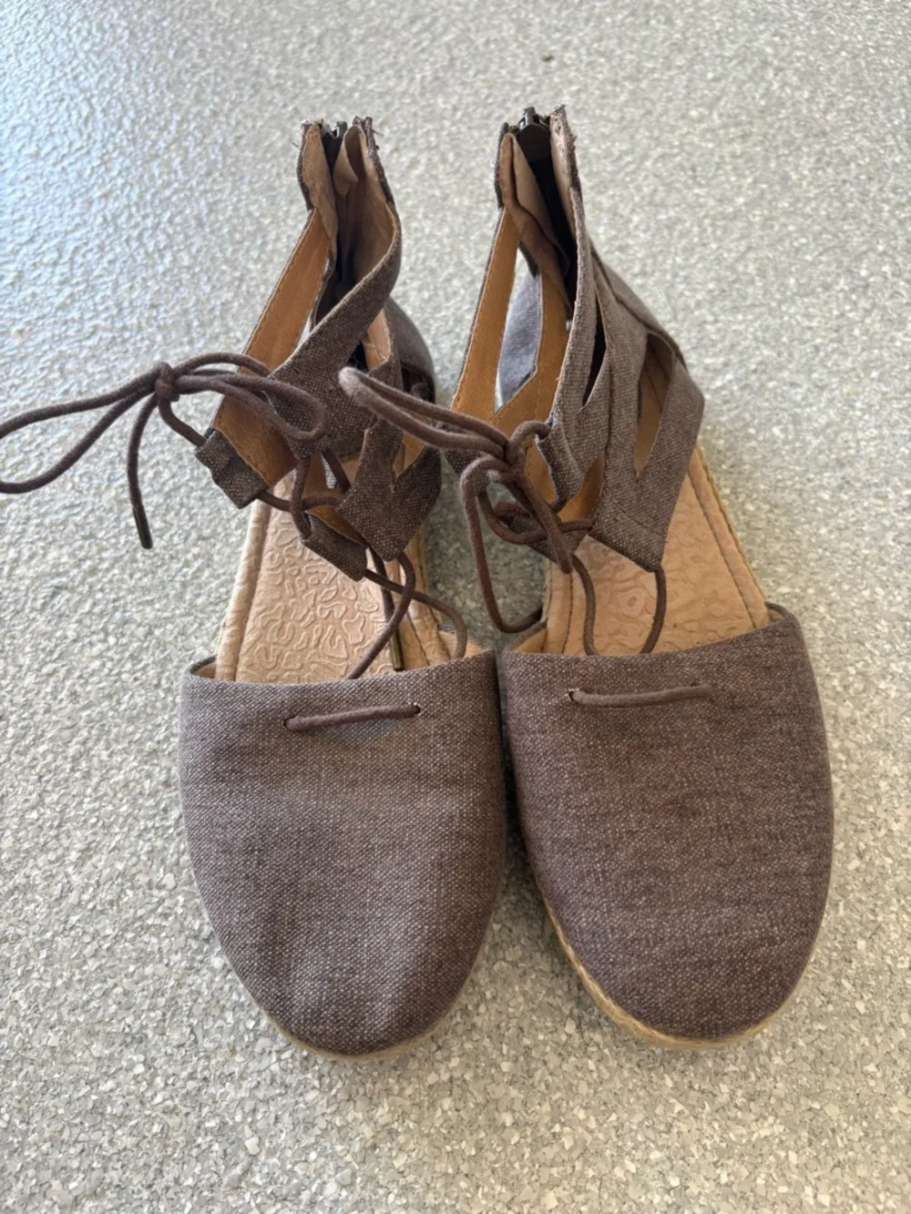 NWOT B.o.c Born Lucy gladiator espadrille sandals